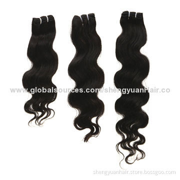Brazilian Unprocessed Virgin Hair Weave, One Piece Body Wave, 5A Grade